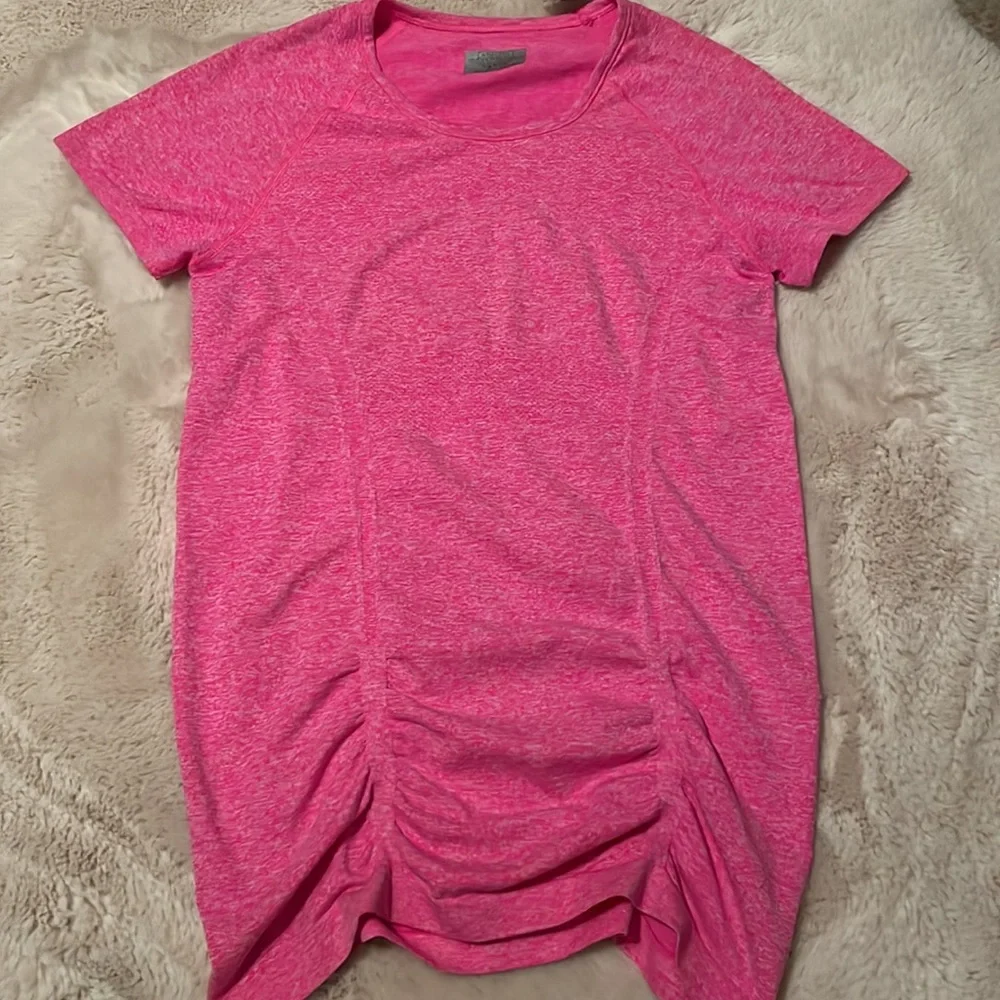 Athleta | Brilliant Magenta Heather Fastest Track Tee